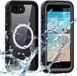 Shellbox Waterproof IP68 360 Case voor Apple iPhone 16e - Zwart