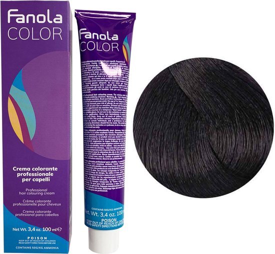 Kapperskorting Fanola Cream Color 4.22 Medium Chestnut Violet 100ml