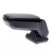 rati Armster S Armrest compatibel met Opel Meriva 2010-2017, zonder Flexrail! Kunstleer zwart
