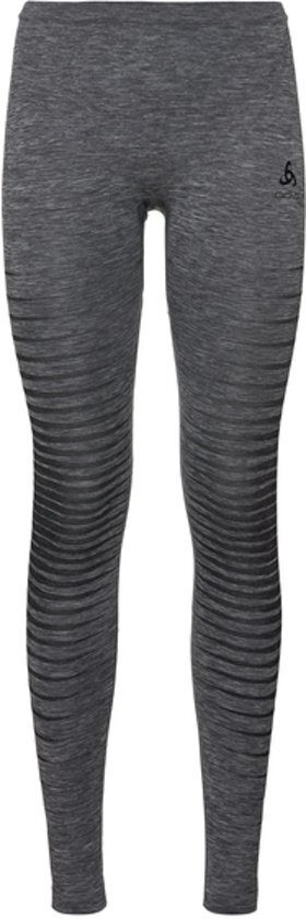 ODLO Bl Bottom Long Performance Light Dames Sportonderbroek - Grey Melange - Maat L