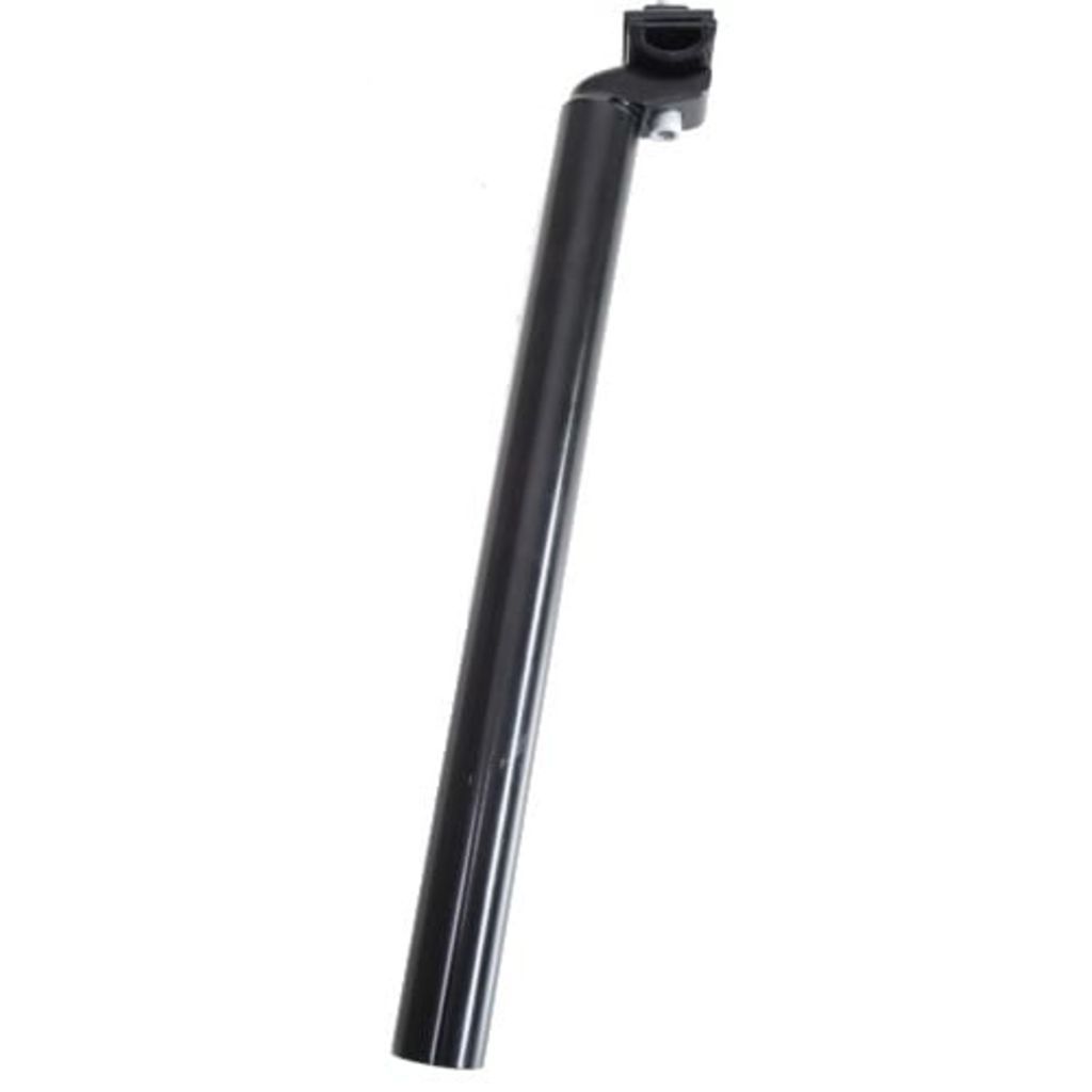 ERGOTEC Zadelpen vast Patent 25 4 x 350 mm aluminium zwart