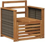 vidaXL - Tuinbank - Naturel