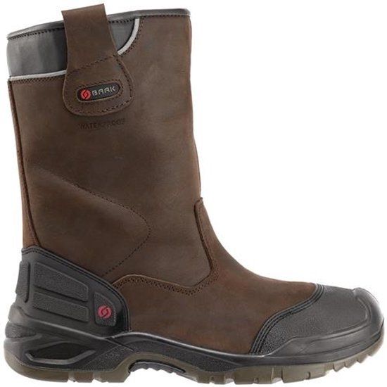 Baak Hercules Veiligheidslaarzen Maat 42 Bruin S3 SRC WR EN20345 Leer