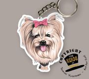 Heads The Heads International Sleutelhanger Hond Yorkshire Terrier
