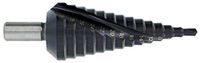 Timoly 11448720420 HSSE5 Tialn conisch, hol, spiraalvormige appels, schacht 8 mm, Ø 4-20 mm