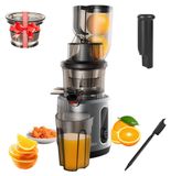 Kaltperssaparaat Slow Juicer - HH-916I - 200 W - Invoerpunt van 7,5 cm - Geschikt voor hele vruchten en bladgroenten - EU-stekker