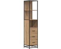 vidaXL - Badkamermeubel - Set - Artisan - Eiken - 35 x 37,5 x 166 cm