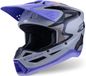 Alpinestars S-M3 Youth Jettson Crosshelm – Gris / Violet / Noir – Brillant – Taille YM (50–51 cm)