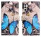 Selected by GSMpunt.nl Samsung Galaxy A26 Hoesje Print Book Case met Pasjeshouder Vlinder Blauw