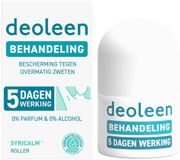 Deoleen Behandeling 5 dagen werking - Roller - Bescherming tegen overmatig zweten - 0% parfum en 0% alcohol - Dermatologisch getest - 1 roller voor 37 behandelingen