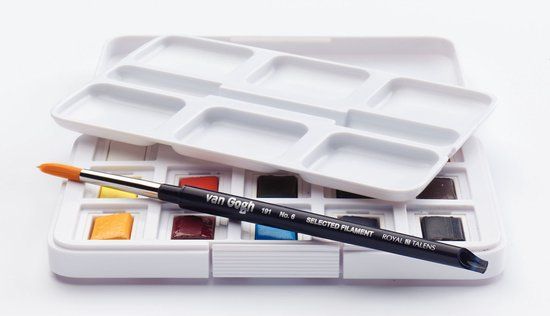 Van Gogh Aquarelverf Pocket Box Basic Colours - 12 kleuren