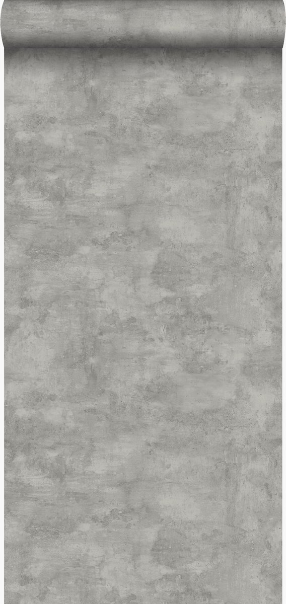 Origin Wallcoverings behang betonlook donkergrijs - 347605 - 53 cm x 10,05 m