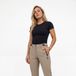 Poederbaas Outdoor T-shirt Merinowol Dames - SOLX - Zwart - Maat XL