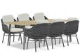 Santika Furniture Santika Yovan/Montana 240 cm dining tuinset 7-delig