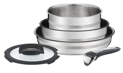 Tefal Jamie Oliver Ingenio Pannenset - 5-delig - Roestvrijstaal