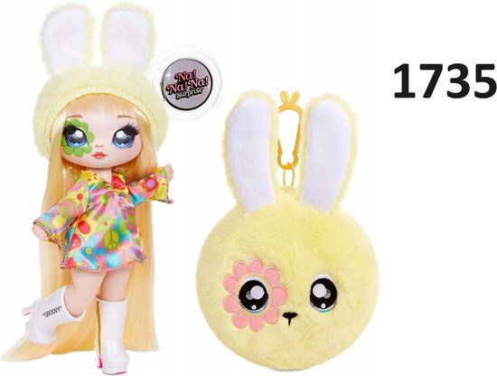 Na! Na! Na! Surprise 2-in-1 Pom - Bebe Groovy - Serie 4 - Modepop met pluchen tasje - 4+ jaar