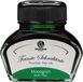 Stylo plume encre (vert mousse) en bouteille d'encre