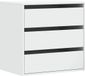 vidaXL Ladekast - 60x41x58 cm - Wit - Bewerkt Hout