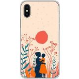 Apple iPhone XS Max Siliconen hoesje Breath of Tenderness