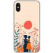 Apple iPhone XS Max Siliconen hoesje Breath of Tenderness