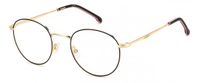 Carrera Heren Brillenframe CARRERA 307 Black Gold Metaal Rond