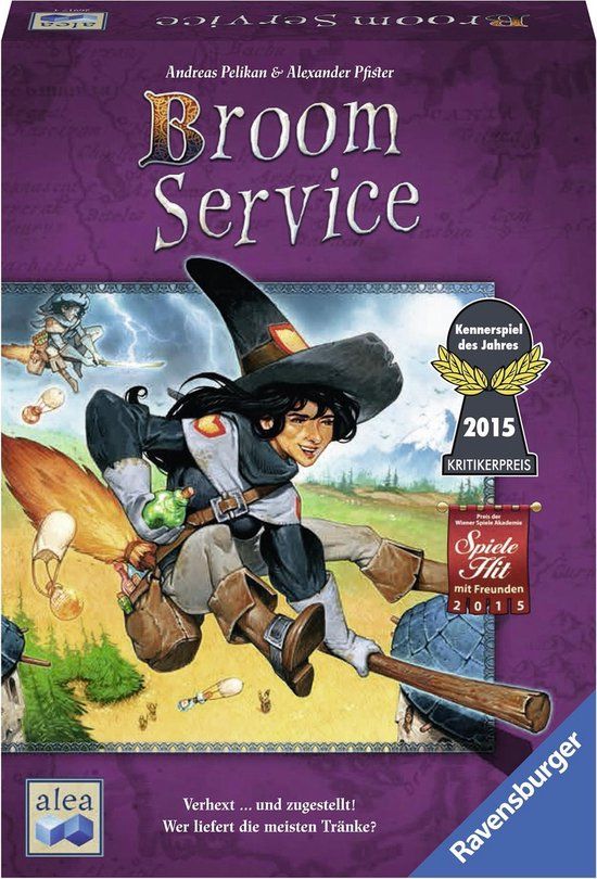Ravensburger Broom Service - Bordspel - Strategisch spel - Vanaf 10 jaar