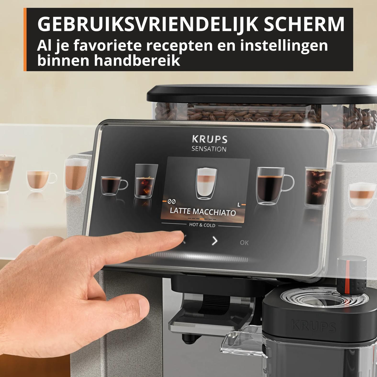 Krups Sensation Elite Milk EA917E