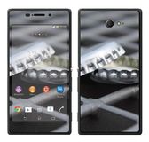 Royal Muurtattoo RS. 73028 zelfklevend voor Sony Xperia M2 met motief Bottle Caps