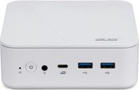 Acer Revo Box RB102-BARR - Barebone - Mini-PC - 1 x Ryzen 5 7430U / 2.3 GHz - RAM 16 GB - SSD 512 GB - Radeon Graphics - Wi-Fi 6E, Bluetooth, 1GbE, 2.5GbE - WLAN: 802.11a/b/g/n/ac/ax (Wi-Fi 6E)
