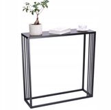 Anwicar Consoletafel Loft - Zwart 80x20,5x10 cm