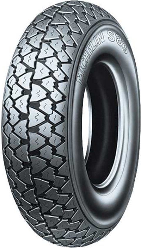 Michelin S83 3.00-10 TL/TT 42J Buitenband - Zwart