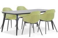 Lifestyle Garden Furniture Lifestyle Lissabon/Vienna 180 cm dining tuinset 5-delig