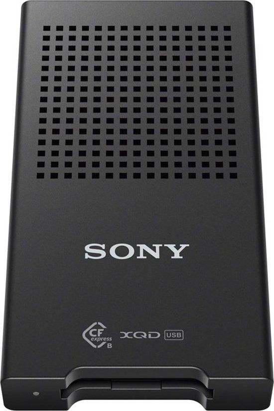 Sony Card Reader express Type B / XQD - USB 3.0 A / USB-C - Zwart