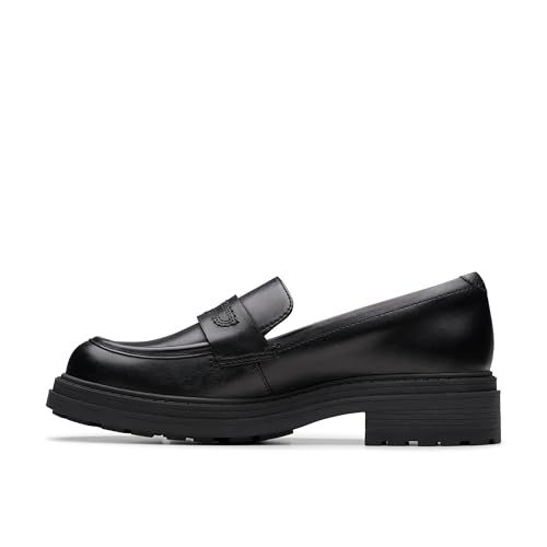 Clarks Orinoco3 Edge Womens Black Leather, 3