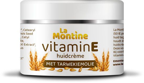 La Montine Vitamine E Huidcreme 40ML - Dagcrème - Anti-Rimpel - Alcoholvrij