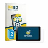 BROTECT - Screenprotector voor Pioneer SPH-EVO98DAB-UNI - Folie Beschermfolie transparant 2 Stuks