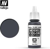 Vallejo Hobbyverf Acrylverf - 70995 Model Color German Grey - Acryl Verf flesje - 17 ml