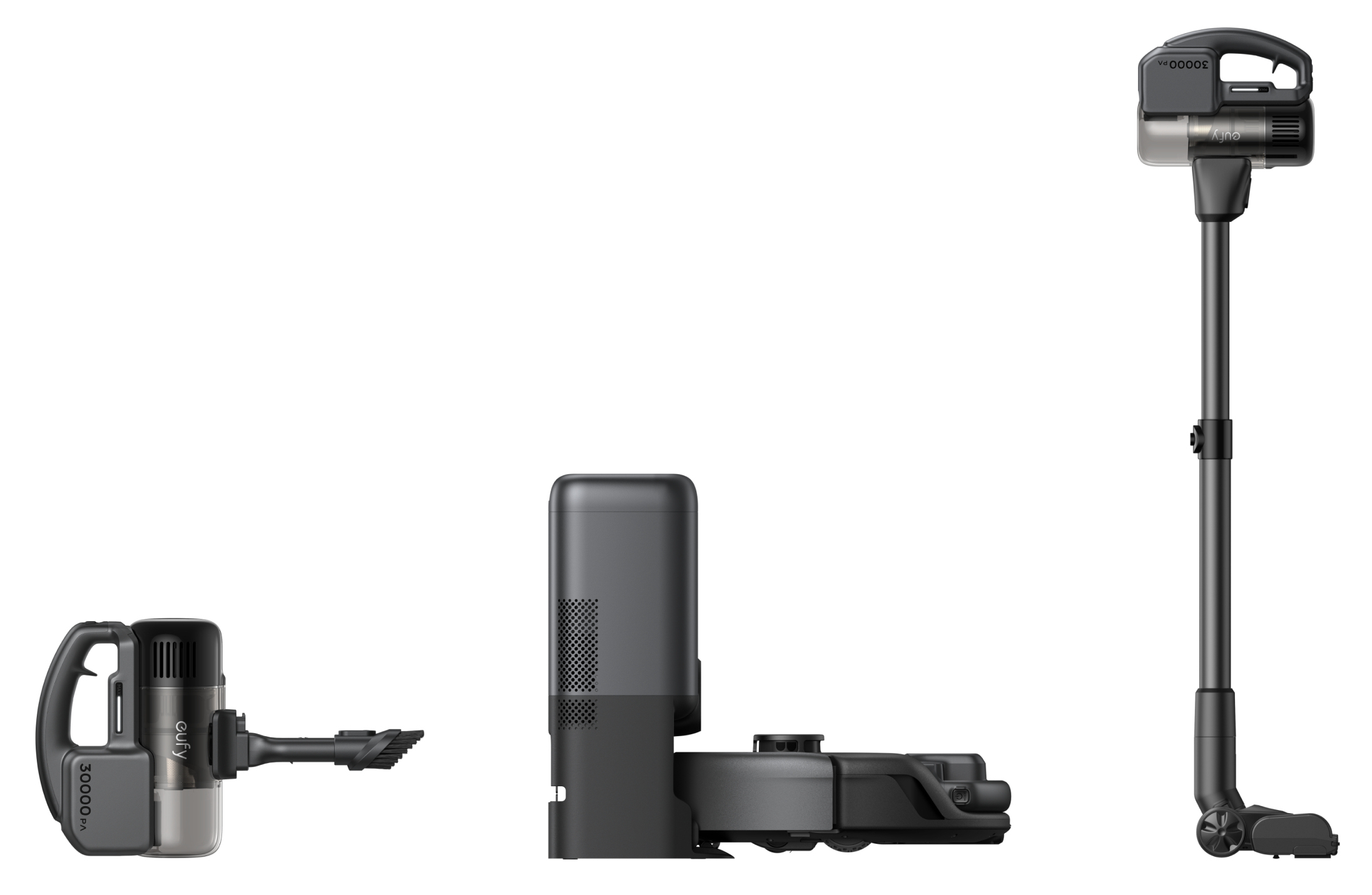 eufy Clean Robotstofzuiger 3-in-1 E20 - Zwart