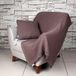 Bottega Tessile bankdeken bruin 130 x 170 cm