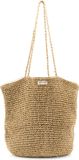 Monk & Anna Tsue Straw Bag - Rieten Tas • Urban Sunset - 51 x 49 cm