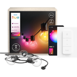 Philips Hue Festavia Outdoor Lichtslinger - 21 meter - 30 lampen + Dimmer