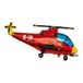 Ballonim® Helikopter rood ca. 80 cm ballonnen folieballon party decoratie verjaardag