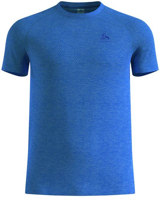 Odlo Essential Seamless T-shirt Blauw XL Man