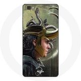 Maniacase Etui voor Huawei P8 Lite Loki Thor Ragnarok met Helm Fanart Seizoen 1