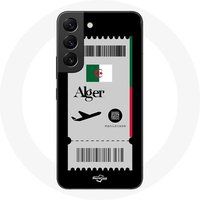 Maniacase Etui voor Samsung Galaxy S21 FE Air ticket Algerije