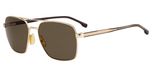 Boss Hugo Boss BOSS 1045/S/IT Rose Gold/Brown 58/17/145 Men's Sunglasses
