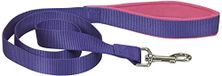 CHAPUIS SELLERIE Comfort hondenriem/riem van nylon, paars, 15 mm x 120 cm, maat S