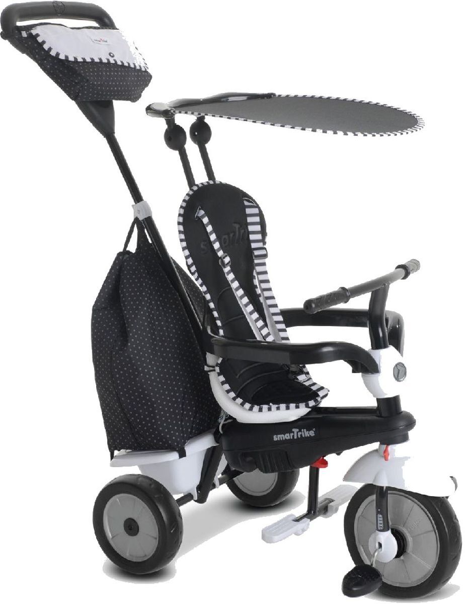 SmarTrike Glow Zwart - Driewieler zwart, wit