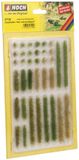 Noch Gras strips & pollen, licht- en donkergroen