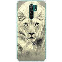 Lioness Siliconen hoesje compatibel met Xiaomi Redmi 9